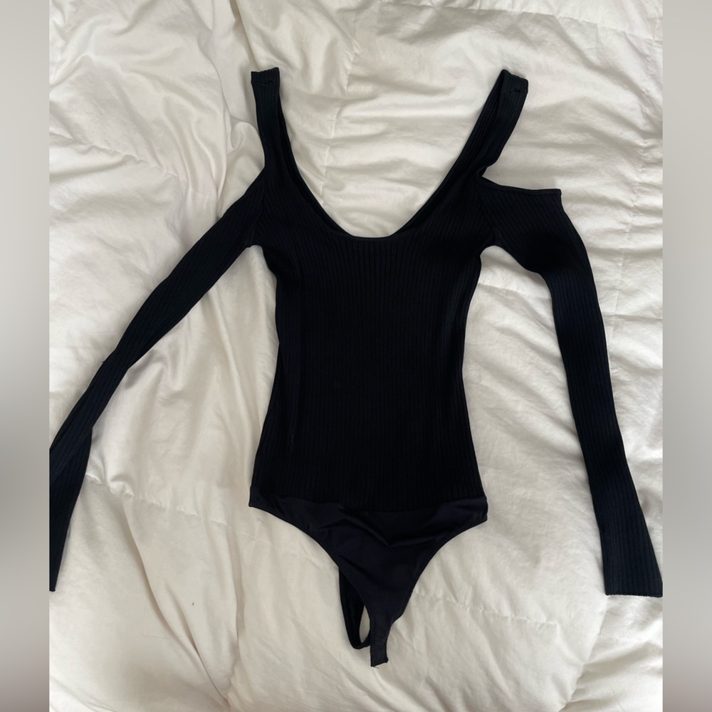 Intermix black bodysuit size small
